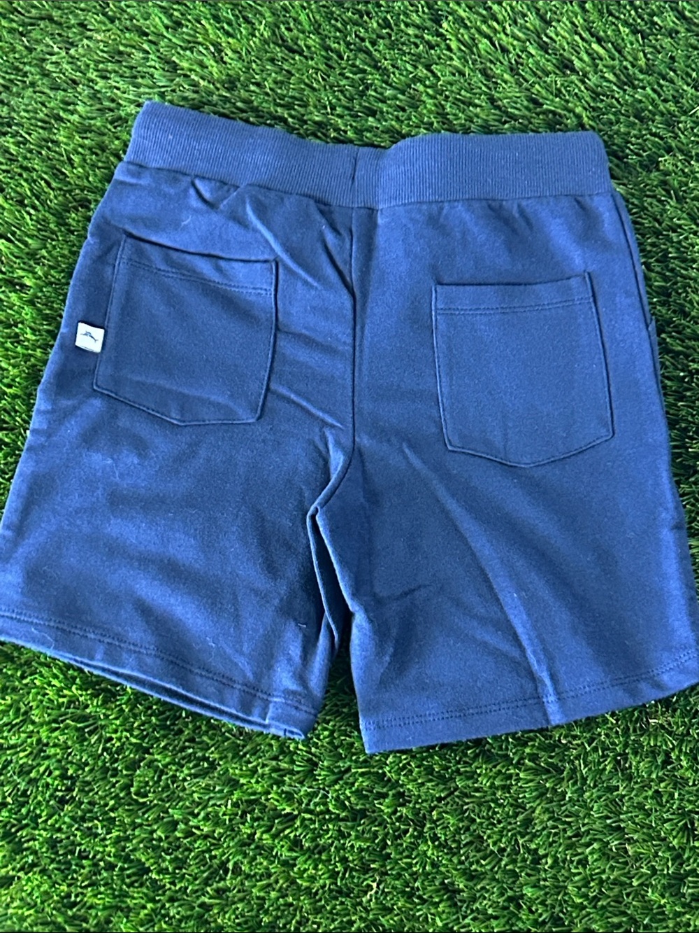 Tommy Bahama Dark Blue Drawstring Athletic Shorts - Picture 3 of 3